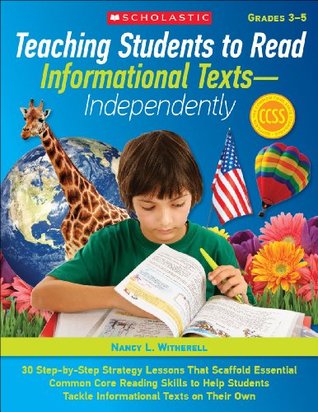 Download Teaching Students to Read Informational Texts-Independently! - Nancy L. Witherell file in ePub