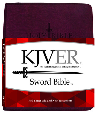 Read Online KJVER Sword Value Thinline Bible Personal Size Burgundy Ultrasoft: King James Version Easy Read - Whitaker House file in PDF