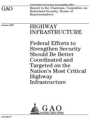 Read Highway Infrastructure: Federal Efforts to Strengthen Security Should Be Better Coordinated and Targeted on the Nation's Most Critical Highway Infrastructure: Report to the Chairman, Committee on Homeland Security, House of Representatives. - U.S. Government Accountability Office file in PDF