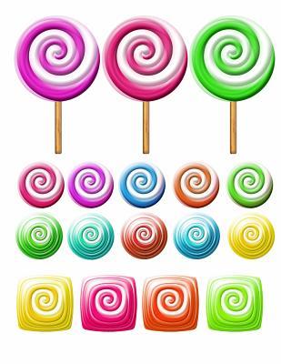 Read Candy Swirls: 150 Lined Journal Pages / Diary / Notebook Featuring Yummy Candy Swirls on the Cover -  | PDF