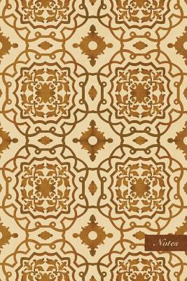 Full Download Notes: 6x9 Unruled Blank Notebook - Botanic Garden Curve Spiral Cross Frame Chain Plant Leaf Flower - Retro Brown Worn Out Vintage Seamless Pattern Cover. Matte Softcover and Cream Interior Papers. -  | PDF