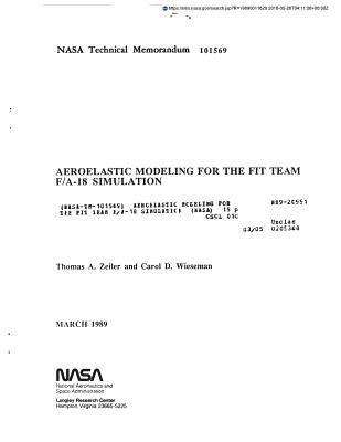 Download Aeroelastic Modeling for the Fit Team F/A-18 Simulation - National Aeronautics and Space Administration | PDF