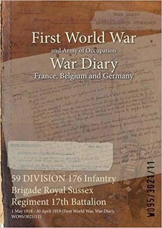 Download 59 Division 176 Infantry Brigade Royal Sussex Regiment 17th Battalion: 1 May 1918 - 30 April 1919 (First World War, War Diary, Wo95/3021/11) - British War Office | PDF