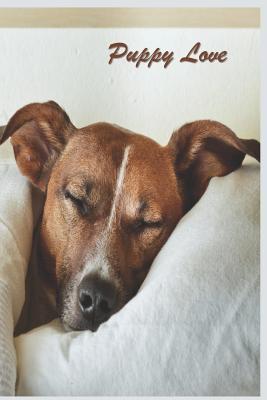 Download Puppy Love: 124 Page Softcover, Has Lined And/Or Blank Pages with a Dog Border, College Rule Composition (6 - Purple Phoenix Publishing | PDF