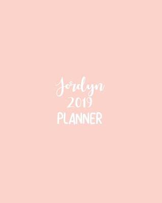 Download Jordyn 2019 Planner: Calendar with Daily Task Checklist, Organizer, Journal Notebook and Initial Name on Plain Color Cover (Jan Through Dec), Jordyn 2019 Planner -  | ePub