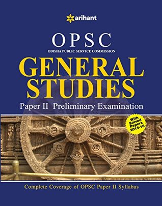 Full Download OPSC General Studies Paper II Preliminary Examination - Arihant Experts | ePub