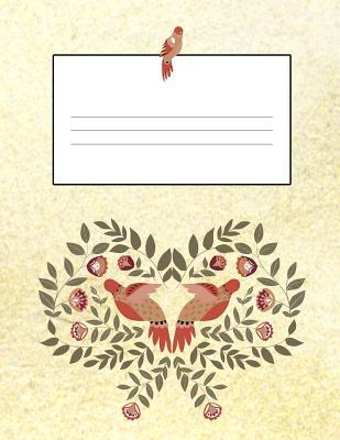 Read Flowers & Birds Yellow 8.5 x 11 150 Pages Journal Notebook - LLC The Write Stuff Publishing file in ePub