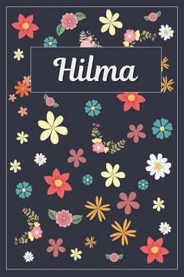 Download Hilma: Lined Writing Notebook with Personalized Name 120 Pages 6x9 Flowers -  file in ePub