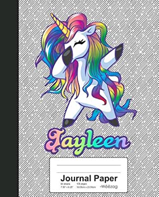 Read Online Journal Paper: JAYLEEN Unicorn Rainbow Notebook -  | ePub