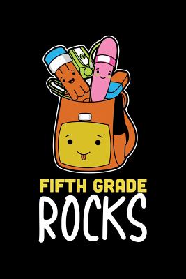Read Online Fifth Grade Rock: 100 Pages College Ruled Lined Blank Writing Notebook - 6 x 9 Funny Back to School Notebook For Boys and Girls Kids Teachers Students -  file in PDF