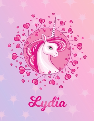 Download Lydia: Unicorn Sheet Music Note Manuscript Notebook Paper Magical Horse Personalized Letter L Initial Custom First Name Cover Musician Composer Instrument Composition Book 12 Staves a Page Staff Line Notepad Notation Guide Compose Write Songs - Unicornmusic Publications file in ePub