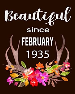 Download Beautiful Since February 1935: Hunting Hobby 2020 Monthly Planner Dated Journal 8 x 10 110 pages - Family Cutey | PDF
