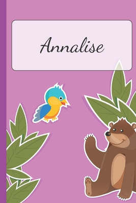 Download Annalise: Personalized Name Notebook for Girls Custemized with 110 Dot Grid Pages A custom Journal as a Gift for your Daughter or Wife Perfect as School Supplies or as a Christmas or Birthday Present Cute Girl Diary - Cute Journal Lovers file in ePub